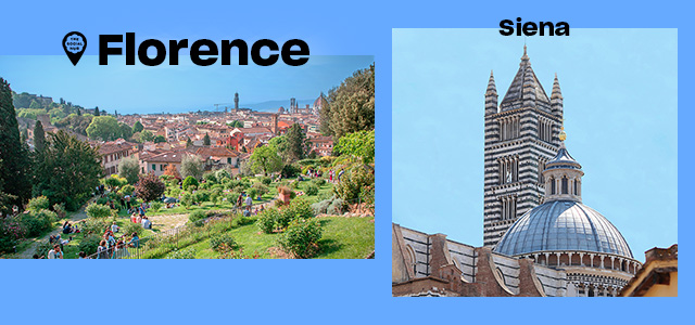 Florence and Siena