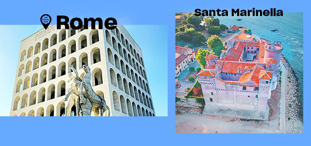 Rome and Santa Marinella